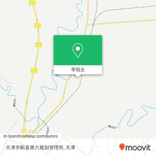 天津市蓟县第六规划管理所地图