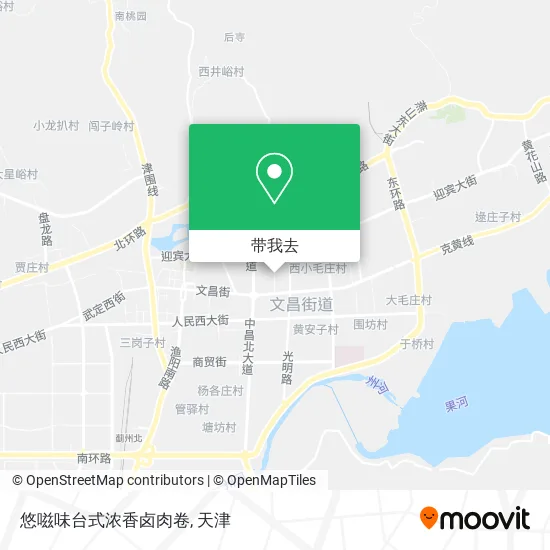 悠嗞味台式浓香卤肉卷地图
