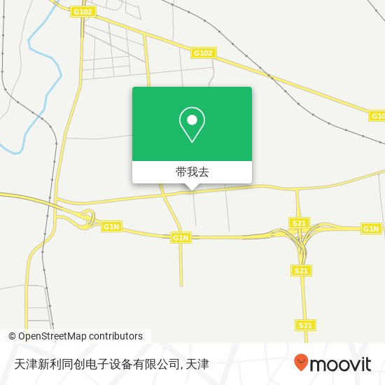 天津新利同创电子设备有限公司地图