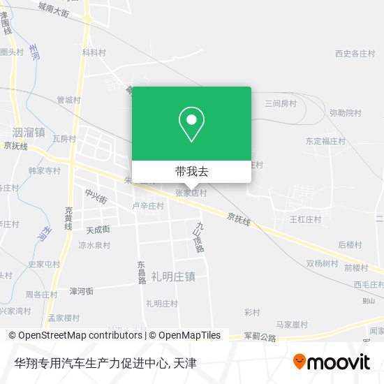 华翔专用汽车生产力促进中心地图