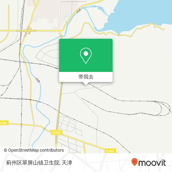 蓟州区翠屏山镇卫生院地图