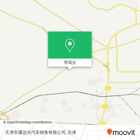 天津市通达兴汽车销售有限公司地图