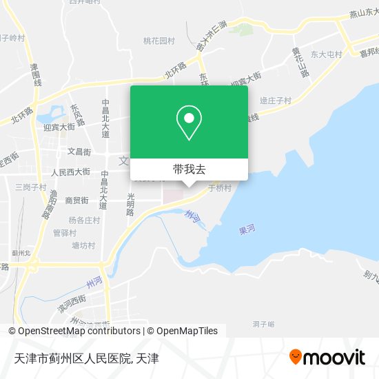 天津市蓟州区人民医院地图