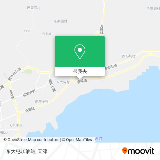 东大屯加油站地图