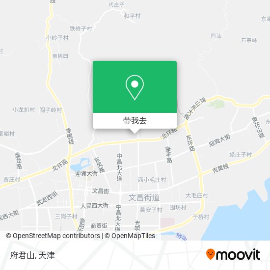 府君山地图