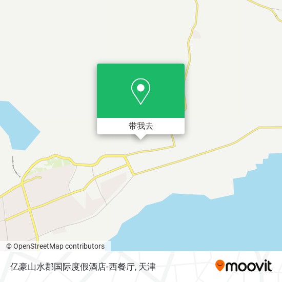 亿豪山水郡国际度假酒店-西餐厅地图