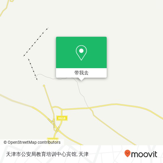 天津市公安局教育培训中心宾馆地图