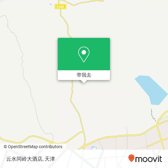 云水同岭大酒店地图