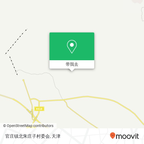 官庄镇北朱庄子村委会地图