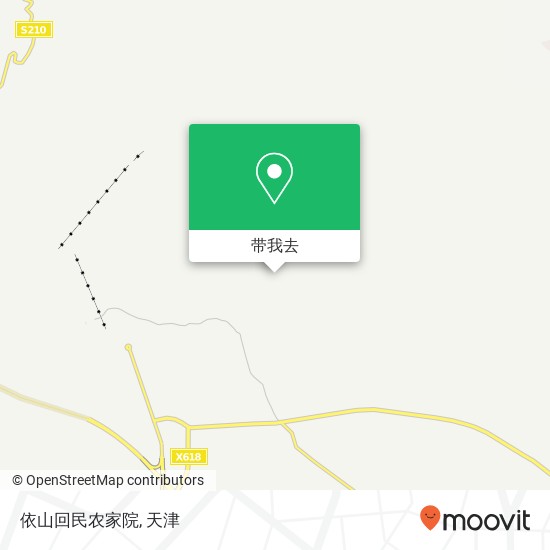 依山回民农家院地图
