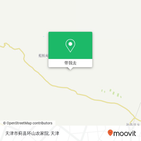 天津市蓟县环山农家院地图