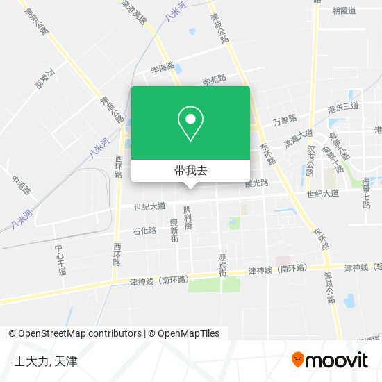 士大力地图