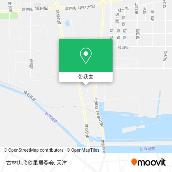 古林街欣欣里居委会地图