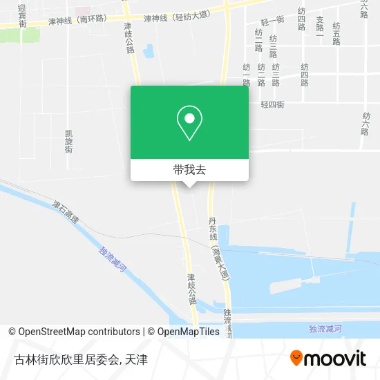 古林街欣欣里居委会地图