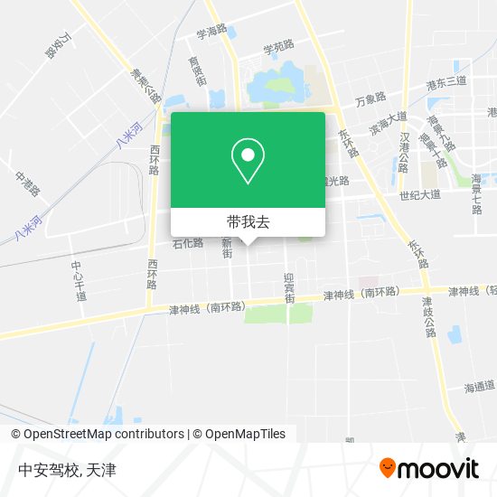 中安驾校地图