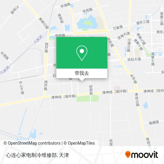心连心家电制冷维修部地图