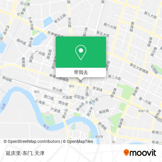 延庆里-东门地图