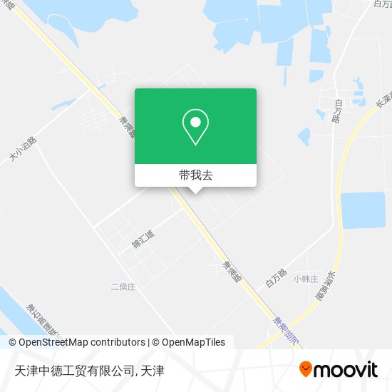 天津中德工贸有限公司地图