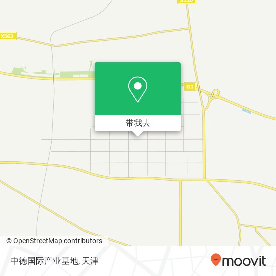 中德国际产业基地地图
