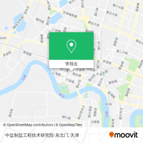 中盐制盐工程技术研究院-东北门地图