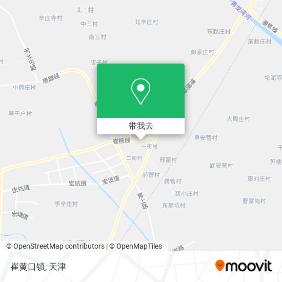 崔黄口镇地图