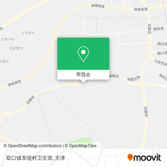 双口镇东堤村卫生室地图