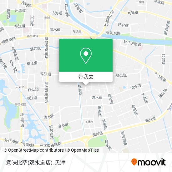 意味比萨(双水道店)地图