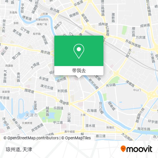 琼州道地图