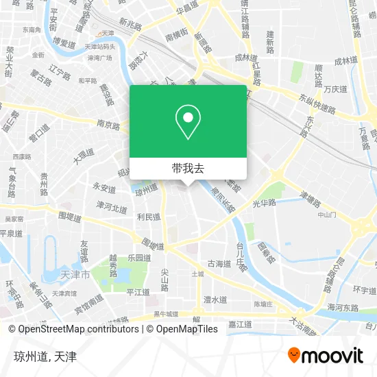 琼州道地图