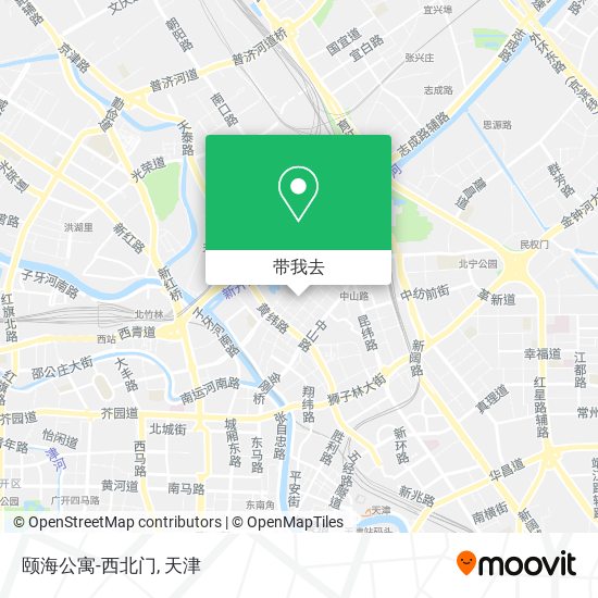 颐海公寓-西北门地图