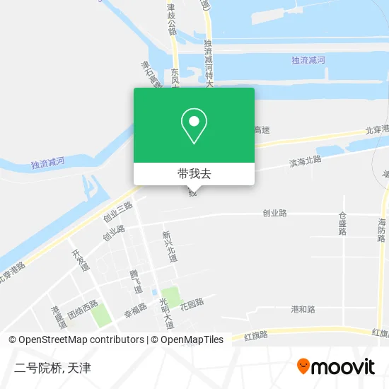 二号院桥地图