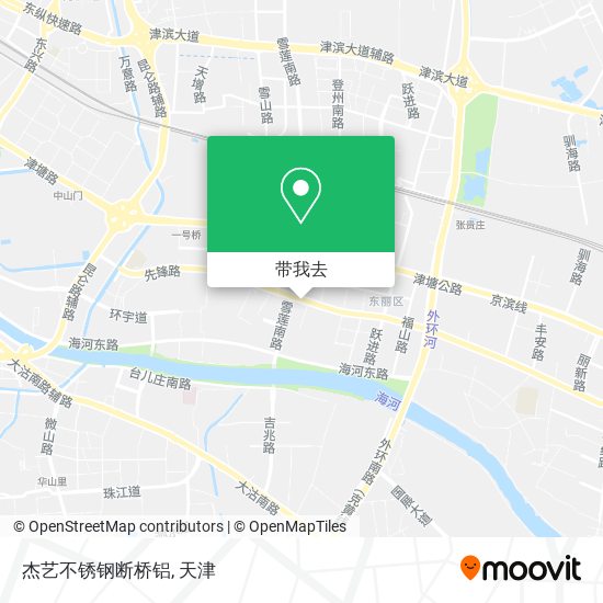 杰艺不锈钢断桥铝地图