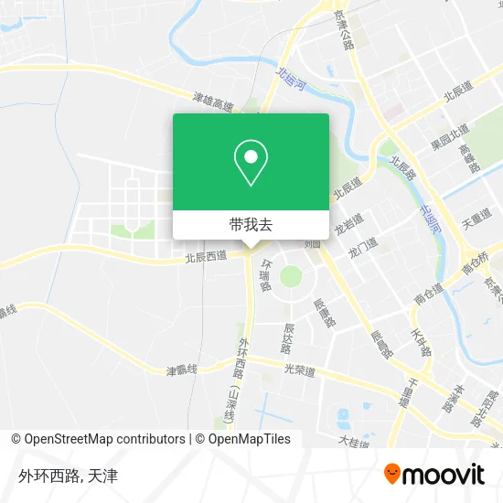 外环西路地图