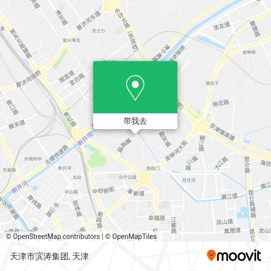 天津市滨涛集团地图