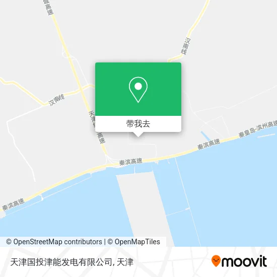 天津国投津能发电有限公司地图