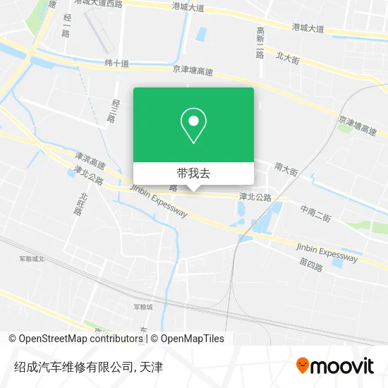 绍成汽车维修有限公司地图
