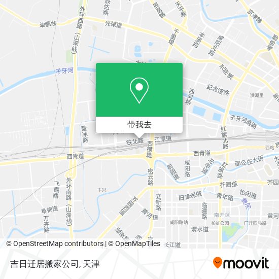 吉日迁居搬家公司地图
