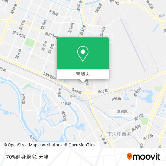 70%健身厨房地图