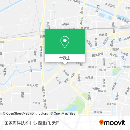 国家海洋技术中心-西北门地图
