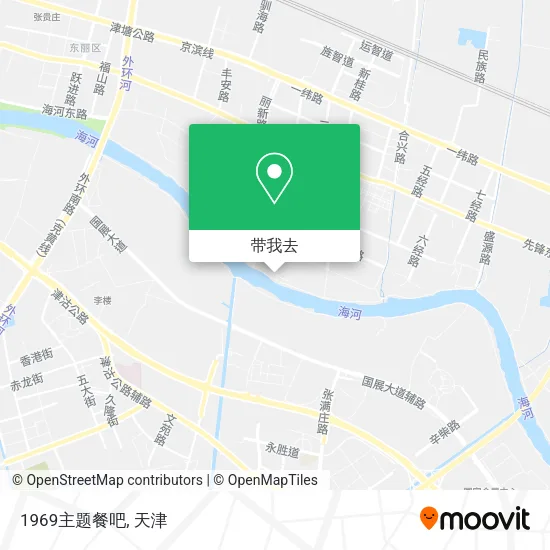 1969主题餐吧地图