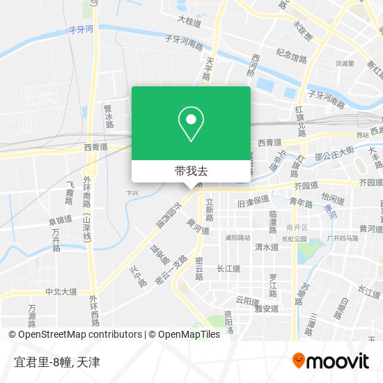 宜君里-8幢地图