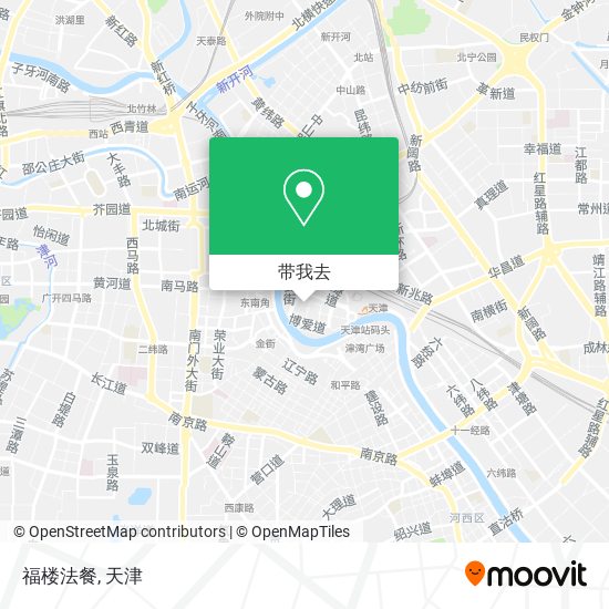 福楼法餐地图