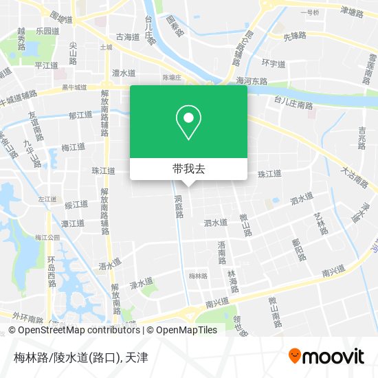 梅林路/陵水道(路口)地图