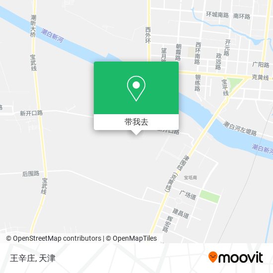 王辛庄地图