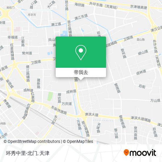 环秀中里-北门地图
