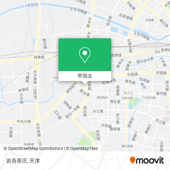 岩吾茶庄地图