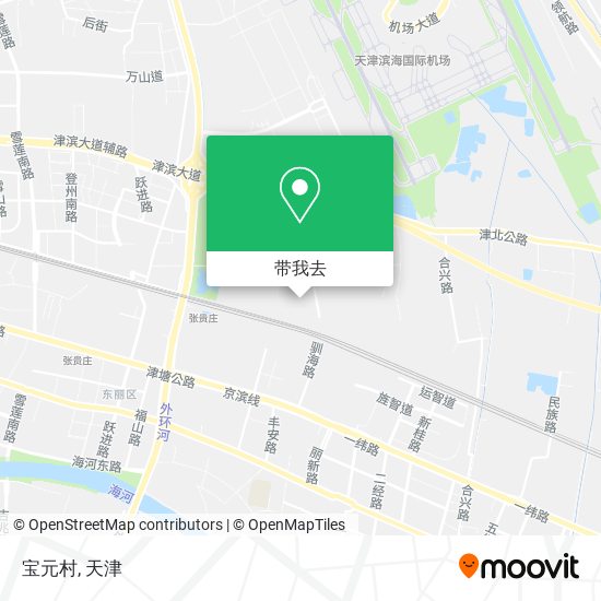 宝元村地图