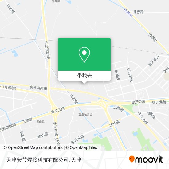 天津安节焊接科技有限公司地图