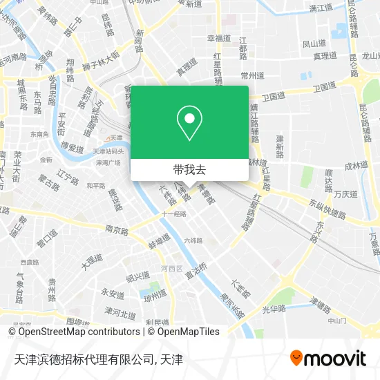 天津滨德招标代理有限公司地图