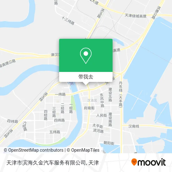 天津市滨海久金汽车服务有限公司地图